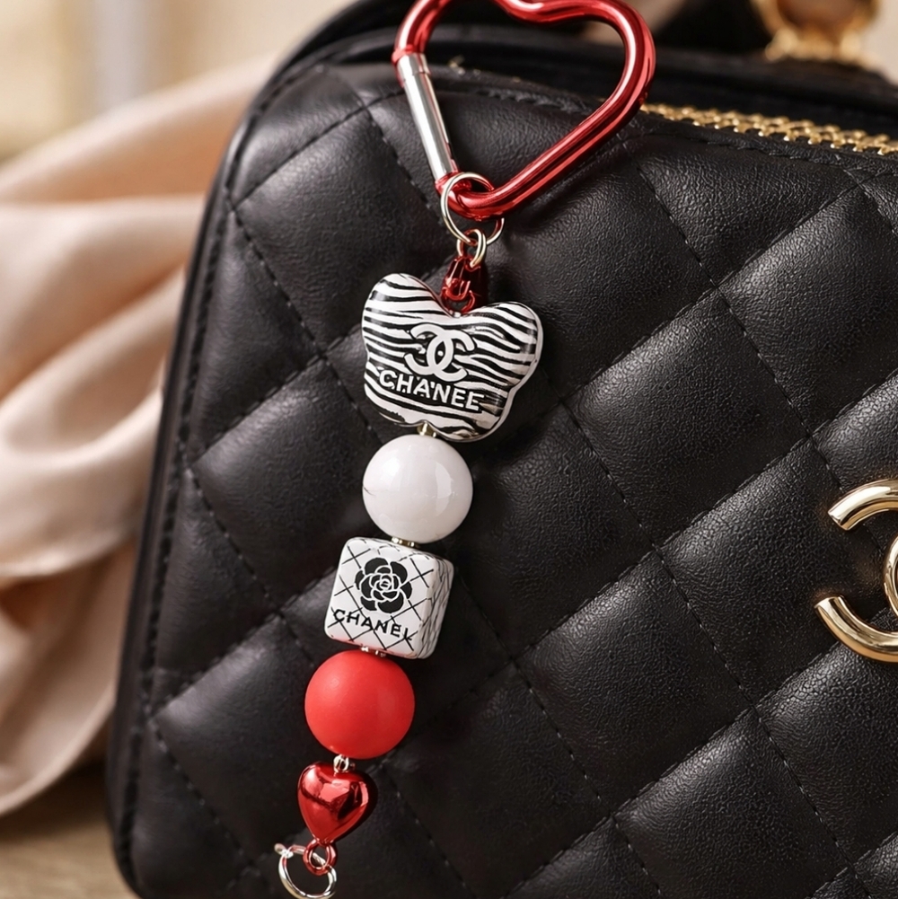 New Hand Crafted Keychain Bag Charm